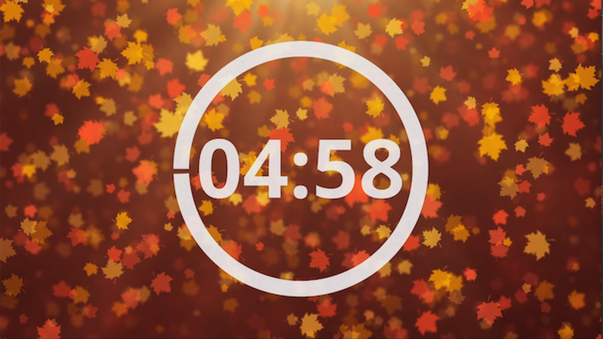 Fall Leaves 5-Minute Countdown image number null